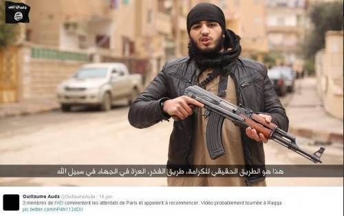 Foto tratta da Twitter che incita a proseguire la jihad