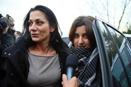 Vanessa Marzullo torna a casa con la kefiah al collo