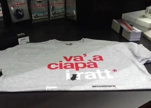 Quelle scritte in dialetto da portare per il mondo