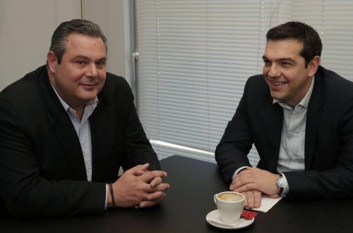 Grecia, c'è l'accordo tra Tsipras e partito di destra anti austerity