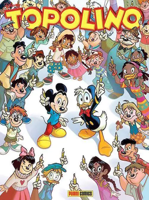 La copertina dedicata a Charlie Hebdo di Topolino