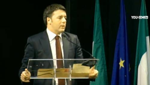 Il premier Matteo Renzi incontra i grandi elettori del Pd