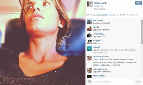 Lutto per Elisabetta Canalis: "Sto volando da te"