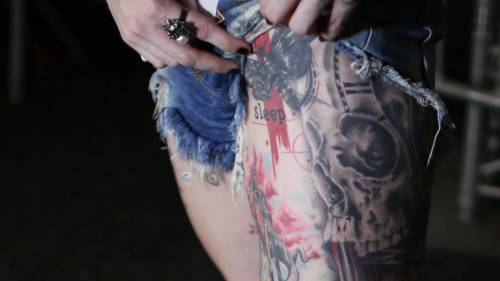 La fiera dei tatuaggi di Caracas
