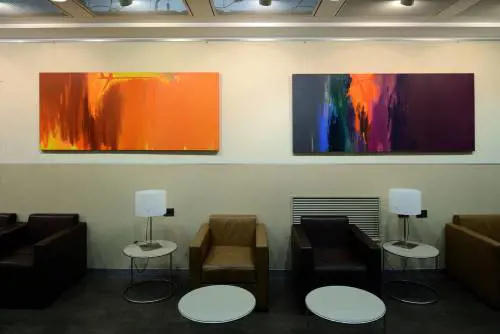 Arte a Malpensa: i quadri di Ortelli nelle Vip Lounges Club Sea
