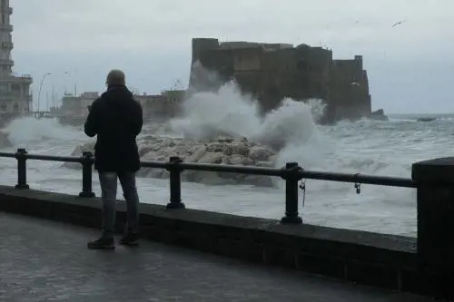 Tempesta di vento in Campania