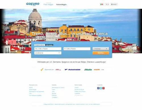 "Con GoEuro vi consigliamo il modo migliore per viaggiare"