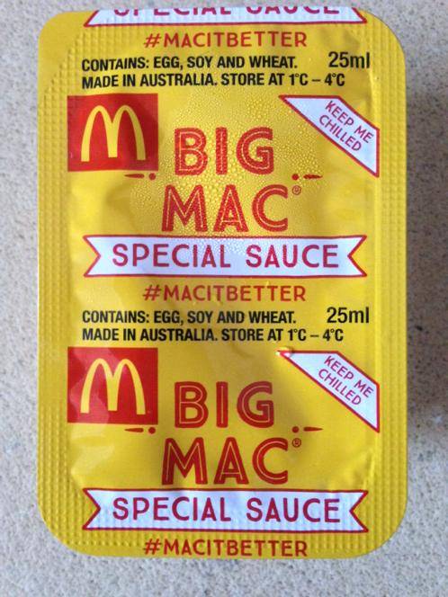 McDonald's mette all'asta la salsa speciale Big Mac