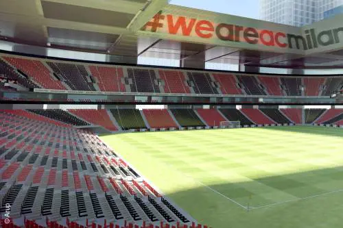 Ecco le immagini del nuovo stadio del Milan