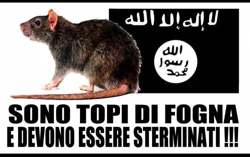 Buonanno: "Terroristi topi di fogna, serve la derattizzazione"