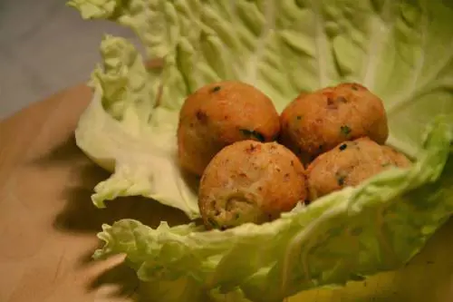 Polpette di ricotta e noci & Bracchetto Spritz