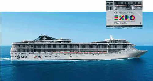 Expo sulle rotte del Mediterraneo con le navi Msc Crociere