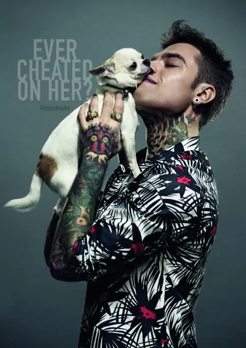 Se Fedez fa il modello...