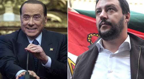 Sondaggio Ixè: il 91% elettori FI vuole alleanza Berlusconi-Salvini