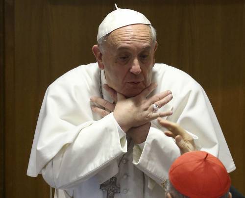 Il Papa al concistoro del Collegio cardinalizio
