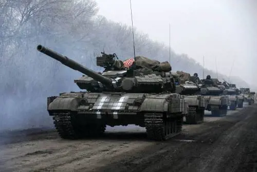 Soldati ucraini a Debaltseve