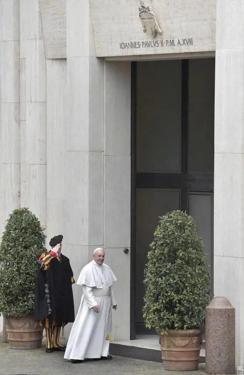 Papa Francesco rientra a Santa Marta