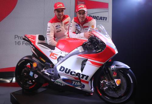 Ecco la Ducati: "Con la Gp15 pronti a vincere"