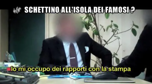 Lo scherzo delle Iene a Schettino sull'Isola dei Famosi