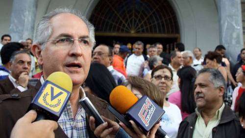 Antonio Ledezma, sindaco anti-chavista arrestato