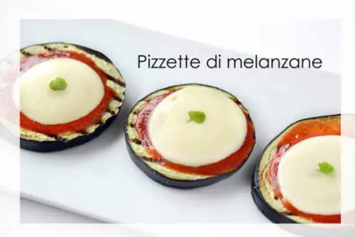 Pizzette di melanzane