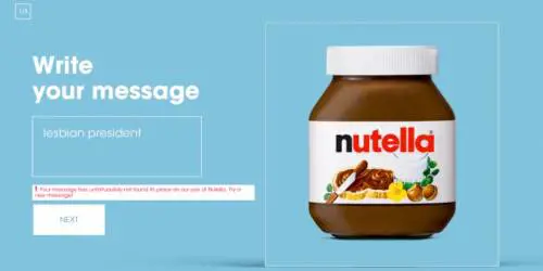 Francia, Nutella personalizzabile, ma non si può scrivere: "lesbica", "ebreo" e "musulmano"
