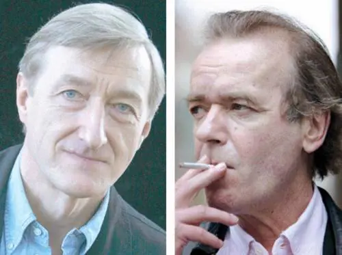 Julian Barnes e Martin Amis