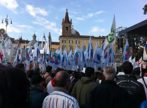 Non soltanto padani in piazza anche il Sud e la destra arrabbiata