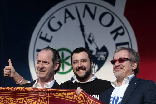 Lega, vince Salvini: ​anche Tosi vota Zaia