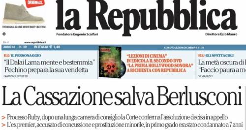 Ruby e il "rodimento" di Repubblica