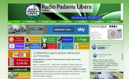 Radio Padania finisce in mani calabresi