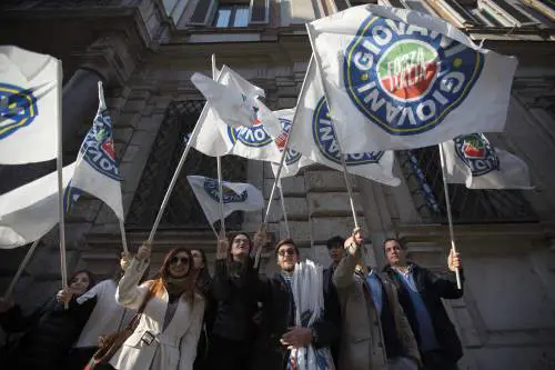 Forza Italia in piazza per Berlusconi