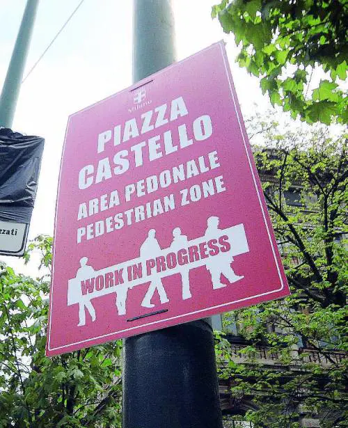 Un anno di isola pedonale: cattivo affare per il Castello