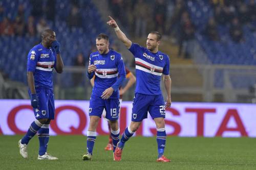 Serie A, la Sampdoria piega la Roma 2-0