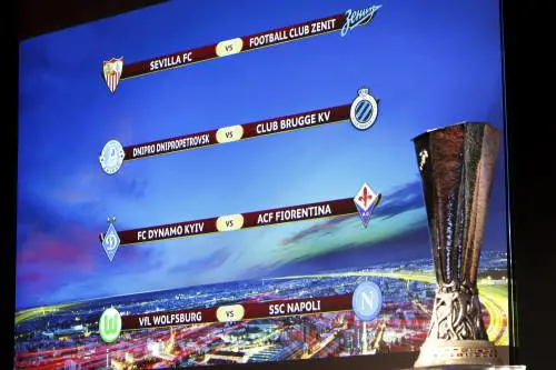 Europa League, Dinamo Kiev e Wolfsburg per le italiane