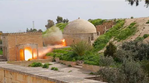 Ciò che resta del monastero di Mar Behnam