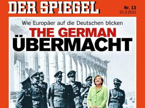 Der Spiegel, copertina choc: "La superpotenza tedesca"