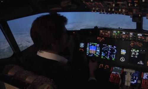 La simulazione dell'incidente dell'Airbus 320