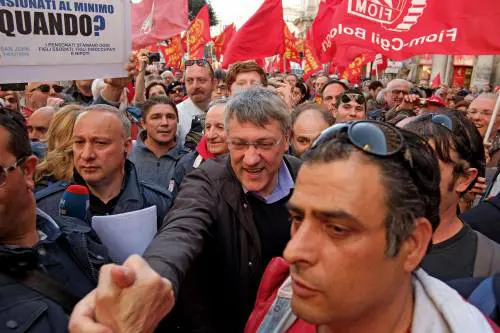 La sfida di Landini: "Abbiamo più consenso che il governo"
