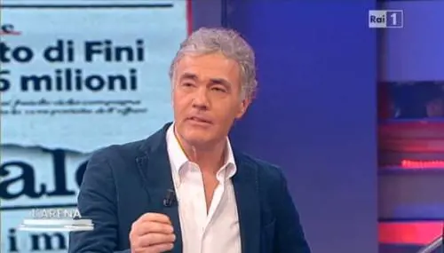 Giletti rivela: "Mi sono rifiutato di intervistare il figlio di Riina"