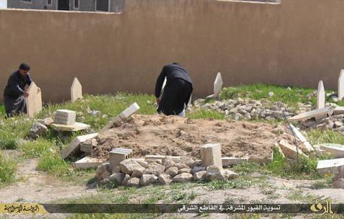 Isis profana i cimiteri