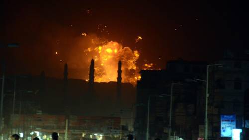 Lo Yemen sotto i bombardamenti