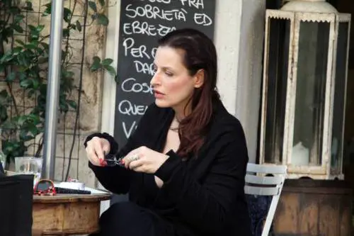 Simona Borioni, ex fidanzata di Rosalinda Celentano super sexy a Roma