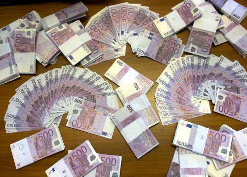 Sparite le banconote da 500 euro: sono tutte in banca