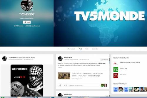 Hacker oscurano tv francese e sito Tv5Monde: "Siamo dell'Isis"