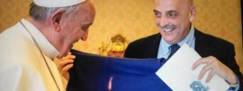 Le Iene, Paolo Brosio incontra Papa Francesco