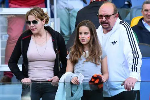 Claudia Gerini, tifosa hot allo stadio 
