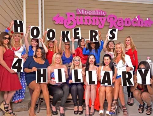 Prostitute in campo per Hillary
