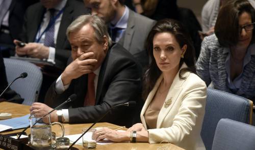 Angelina Jolie fa appello all'Onu per la Siria
