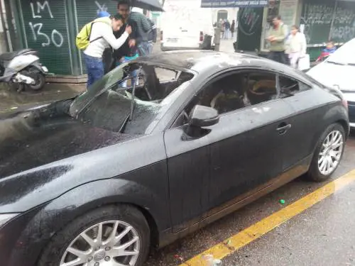 Milano devastata dai black bloc